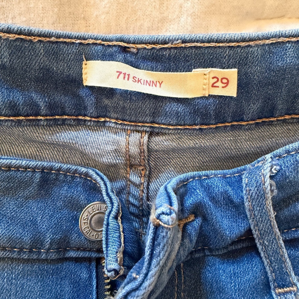 Levi’s 711 Skinny jeans size 29 - Picture 4 of 6